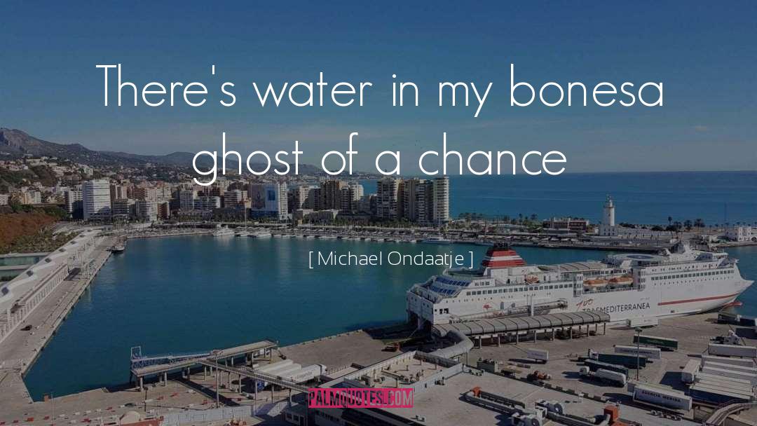 Bluestein Michael quotes by Michael Ondaatje