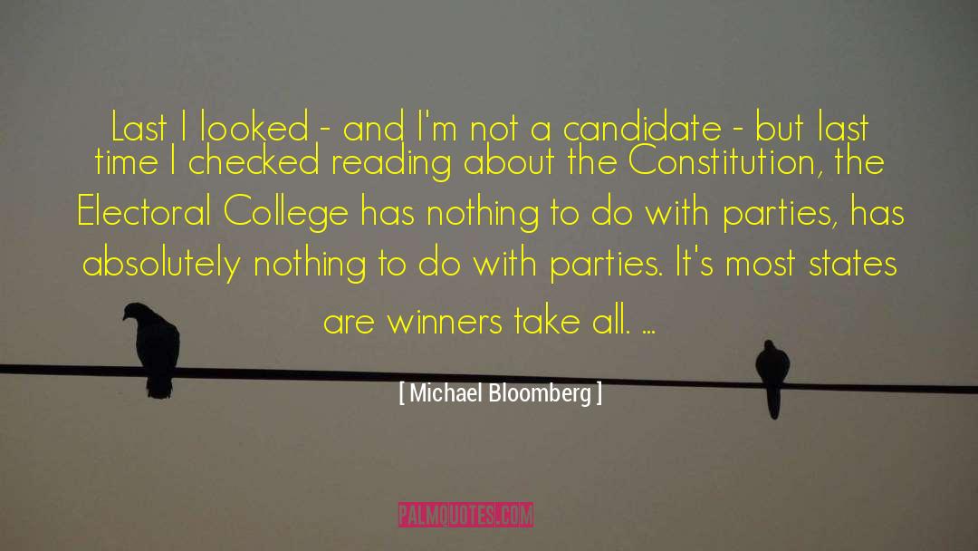 Bluestein Michael quotes by Michael Bloomberg