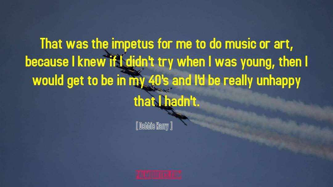 Bluetube Music quotes by Debbie Harry