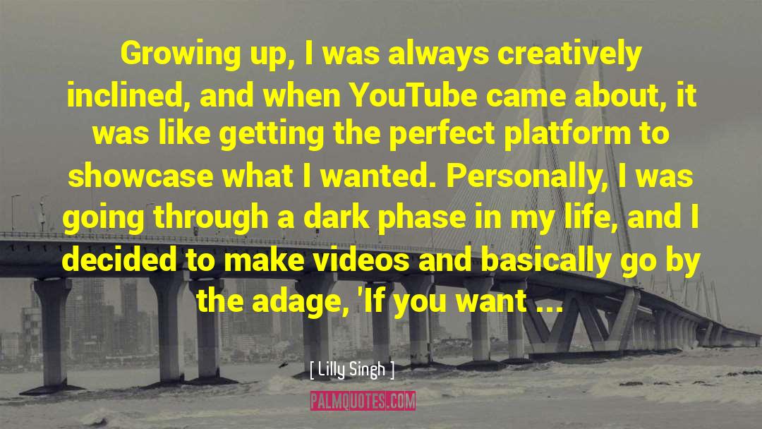 Bluetube Youtube quotes by Lilly Singh