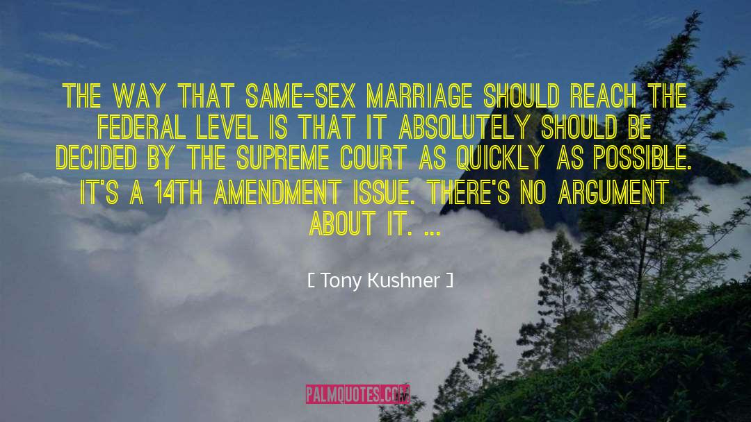 Blumenauer Amendment quotes by Tony Kushner