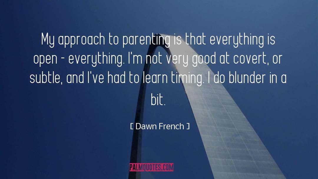 Blunder quotes by Dawn French