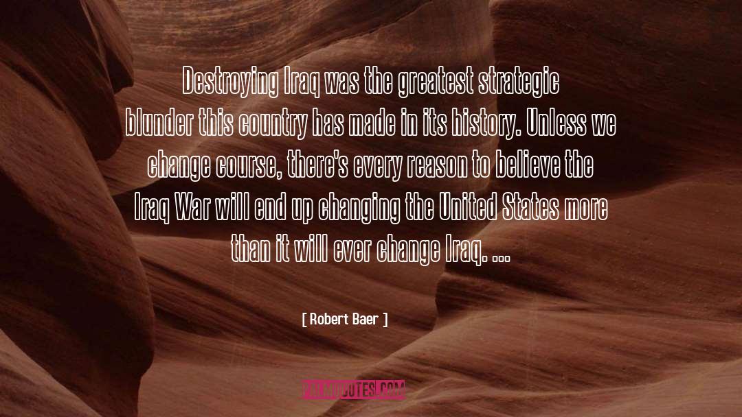 Blunder quotes by Robert Baer