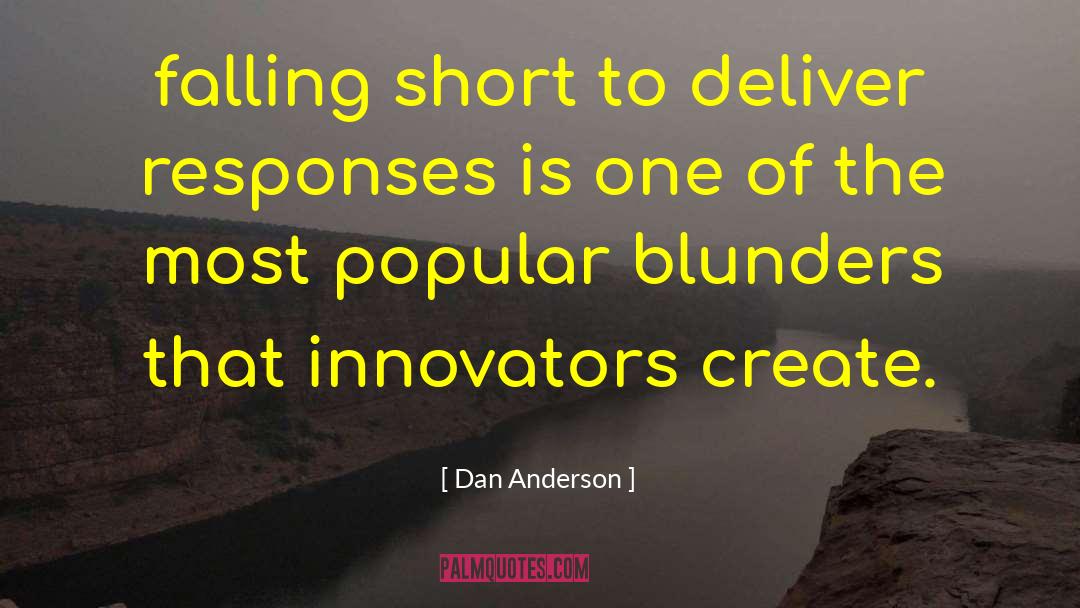 Blunders quotes by Dan Anderson