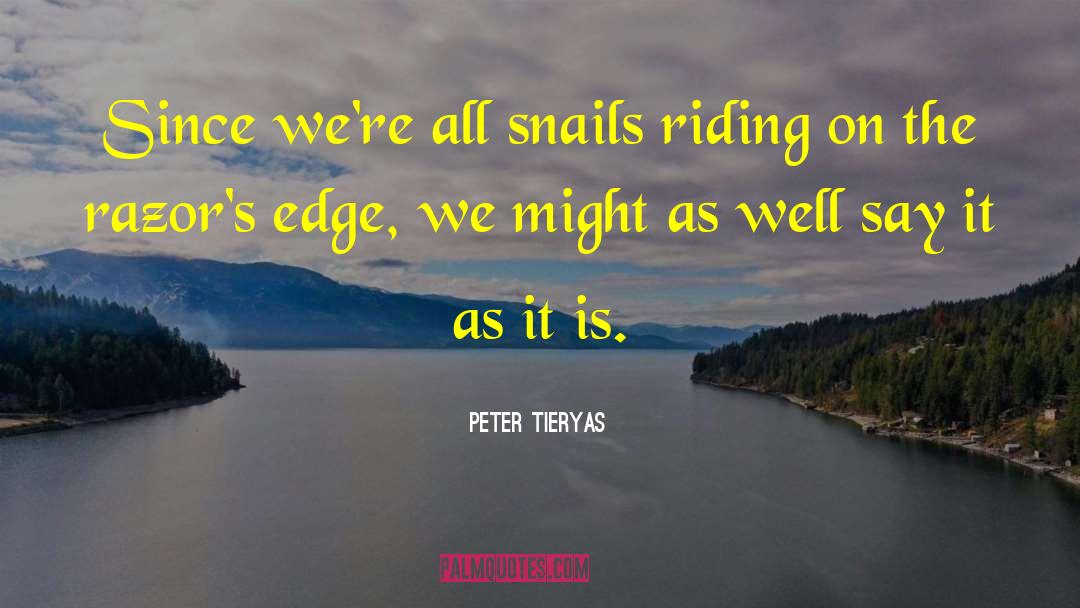 Bluntness quotes by Peter Tieryas