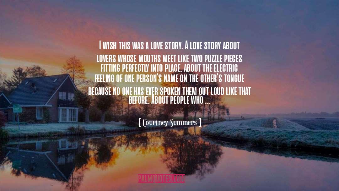 Blur The Lines quotes by Courtney Summers