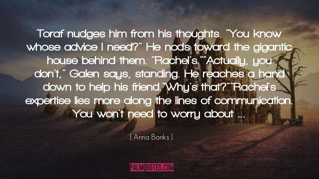 Blur The Lines quotes by Anna Banks