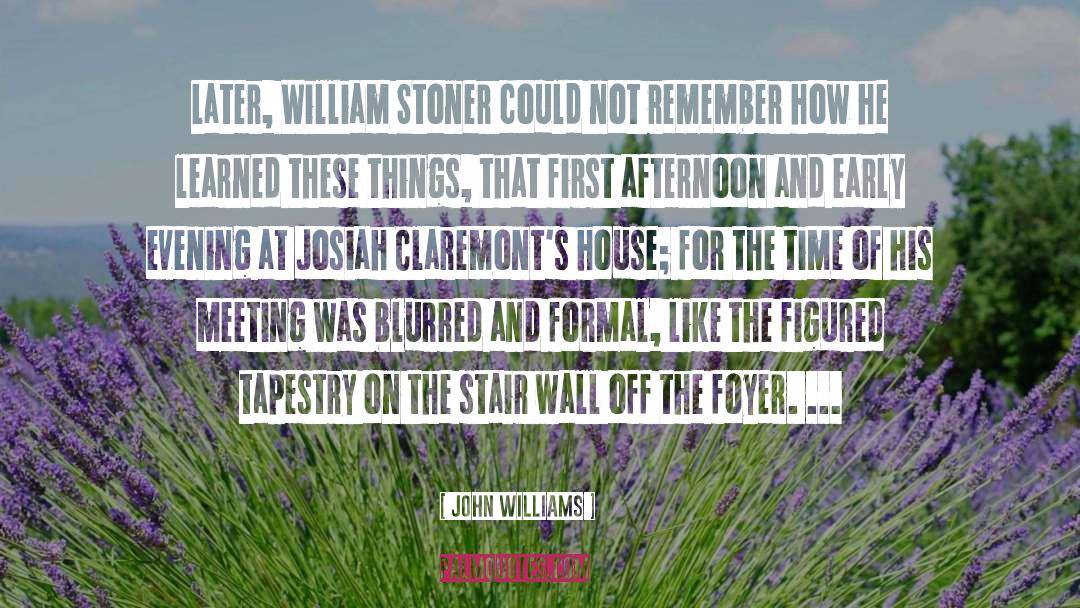 Blurred quotes by John Williams