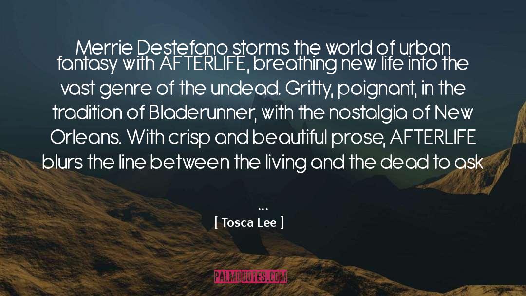 Blurs quotes by Tosca Lee