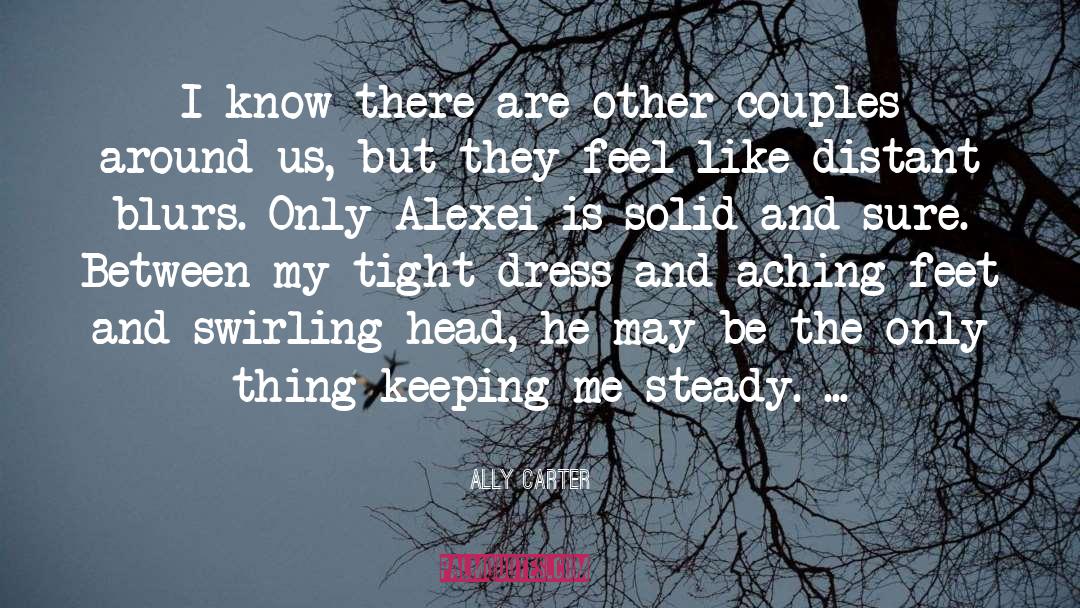 Blurs quotes by Ally Carter