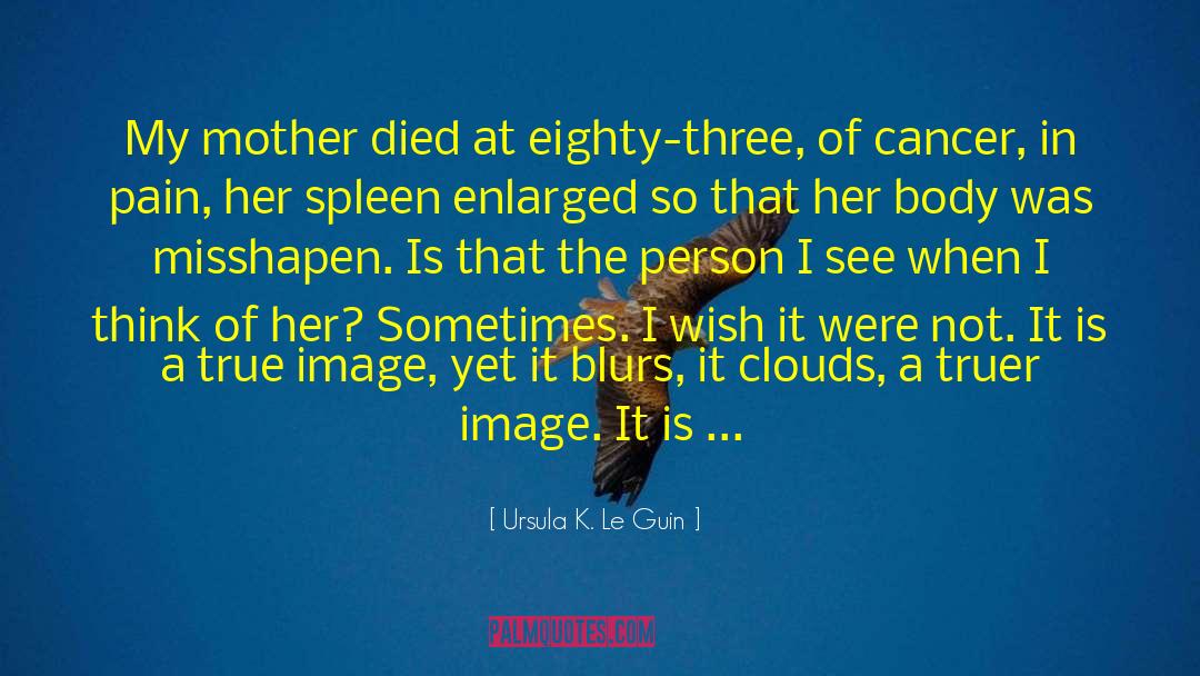 Blurs quotes by Ursula K. Le Guin