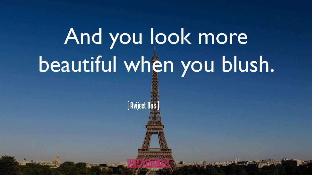 Blush Love quotes by Avijeet Das