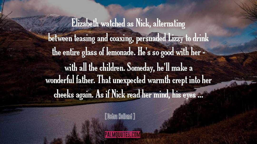 Blushed quotes by Debra Holland
