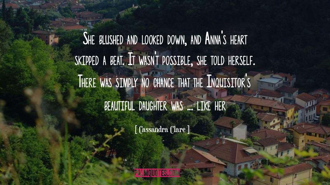 Blushed quotes by Cassandra Clare