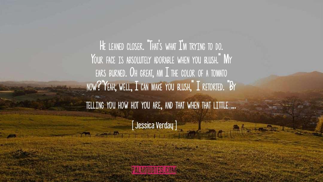 Blushed quotes by Jessica Verday