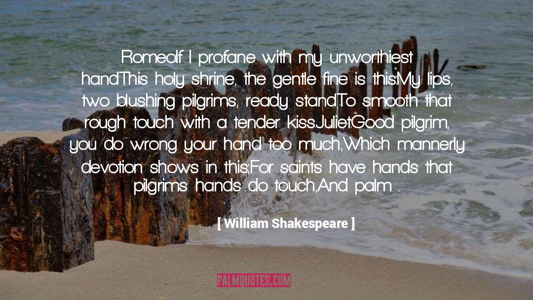 Blushing quotes by William Shakespeare