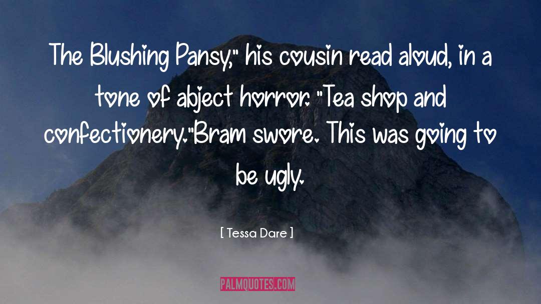 Blushing quotes by Tessa Dare