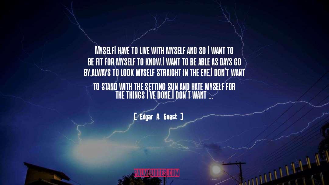 Bluster quotes by Edgar A. Guest