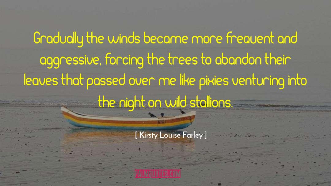 Blustering Winds quotes by Kirsty Louise Farley