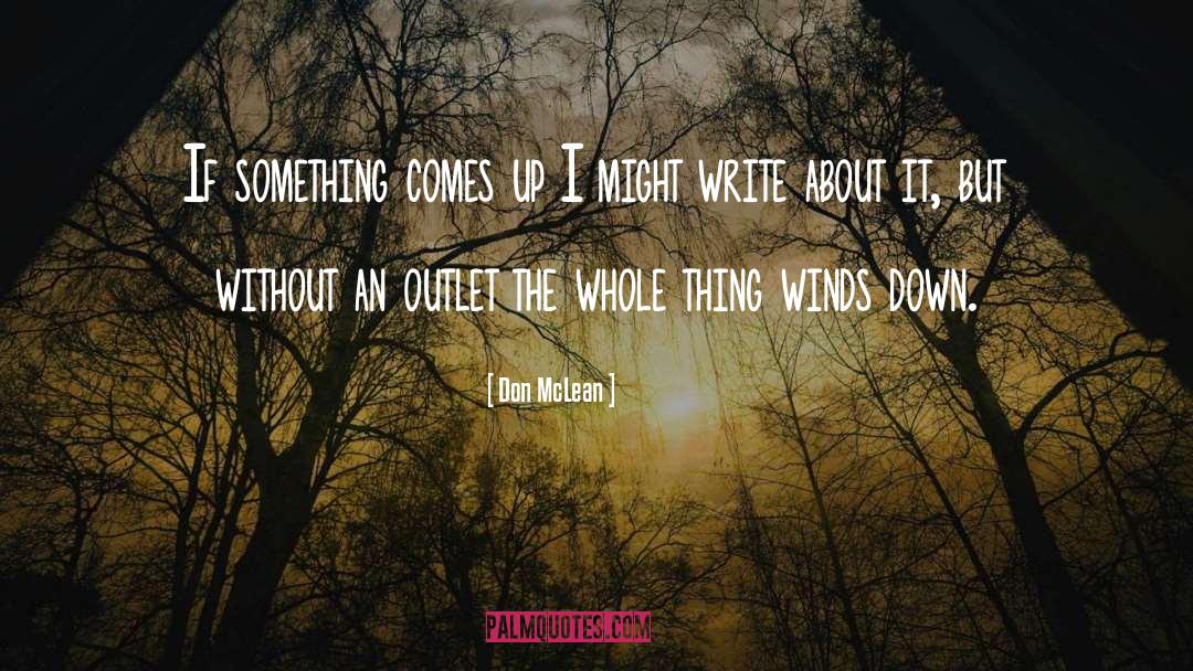 Blustering Winds quotes by Don McLean