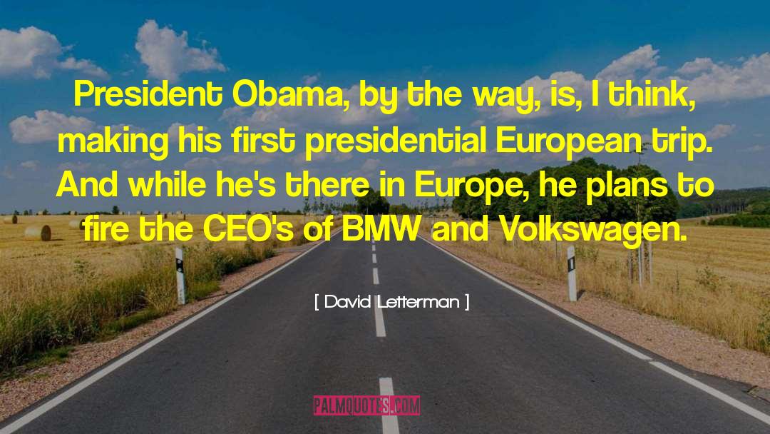Bmw quotes by David Letterman