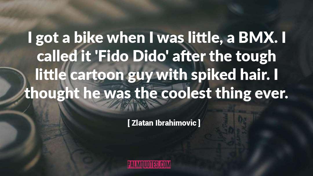 Bmx quotes by Zlatan Ibrahimovic