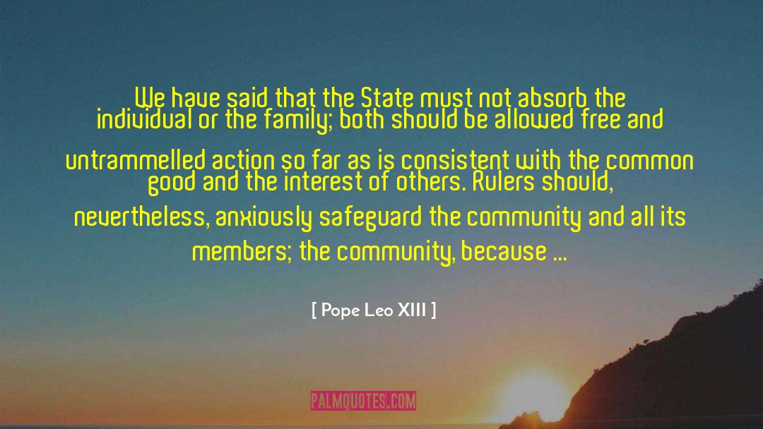 Board Members quotes by Pope Leo XIII