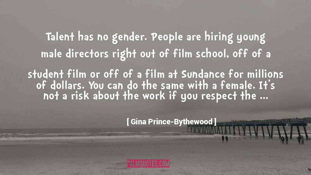 Board Of Directors quotes by Gina Prince-Bythewood