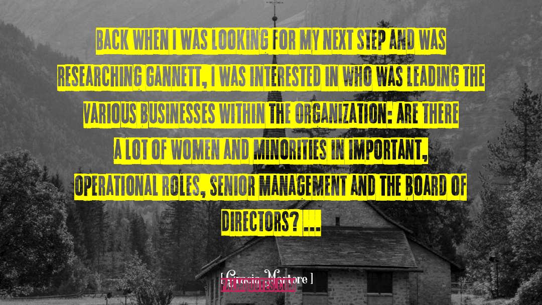 Board Of Directors quotes by Gracia Martore