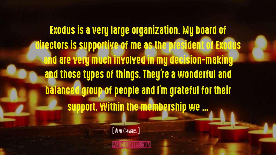 Board Of Directors quotes by Alan Chambers