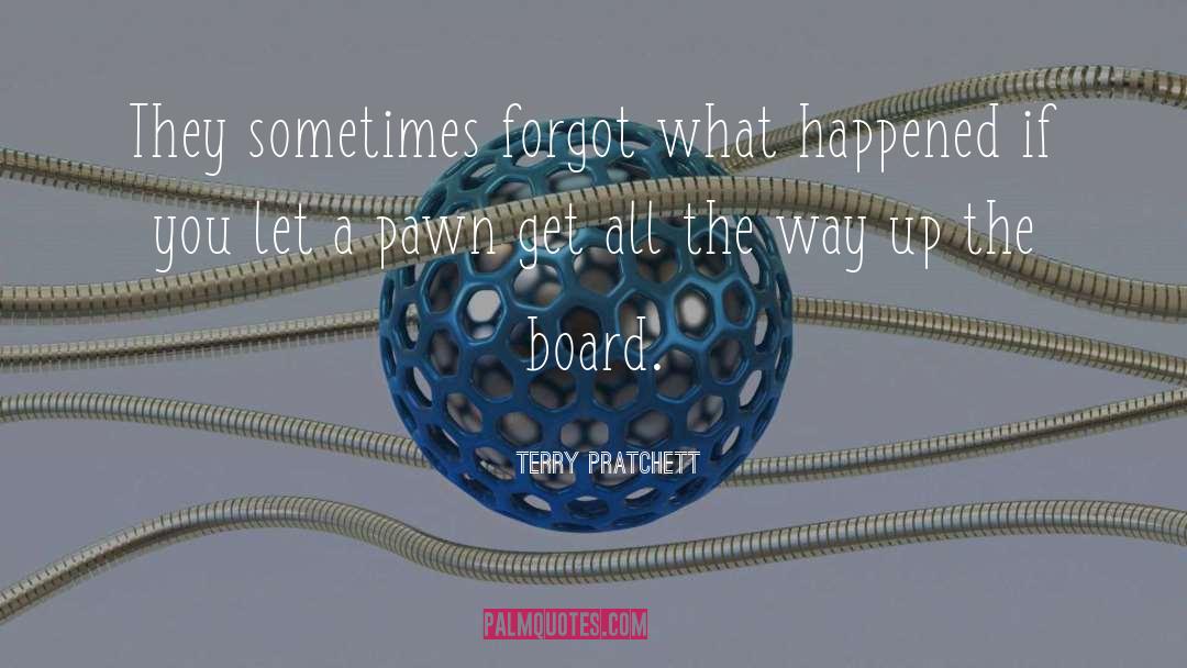 Board quotes by Terry Pratchett