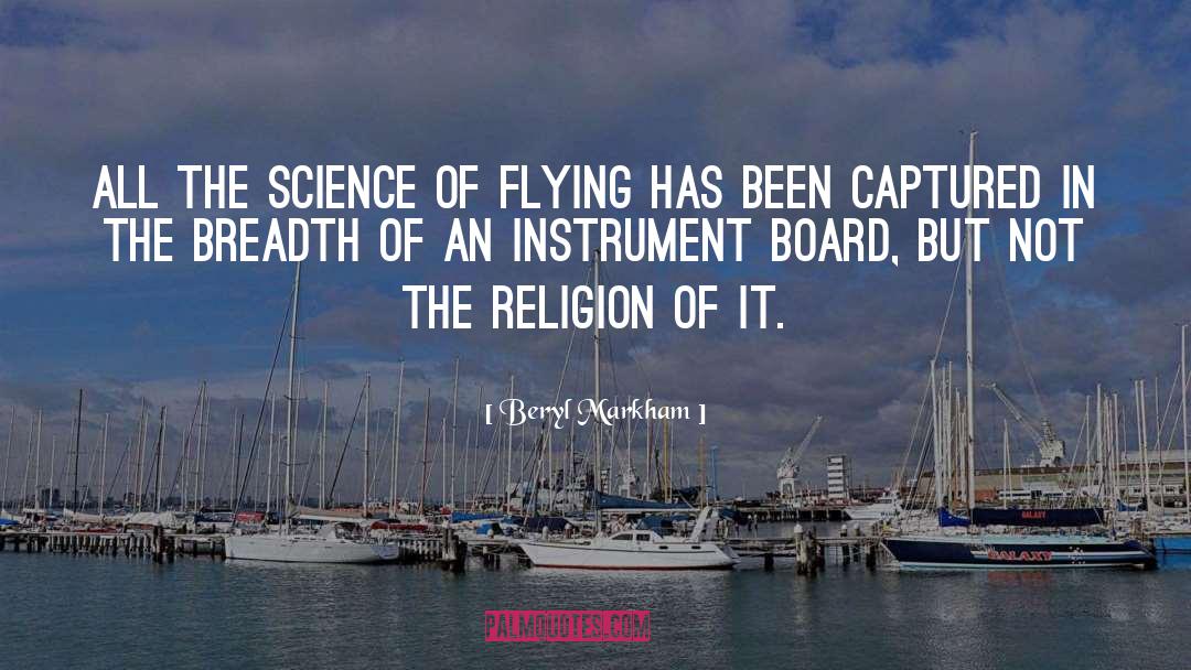 Board quotes by Beryl Markham