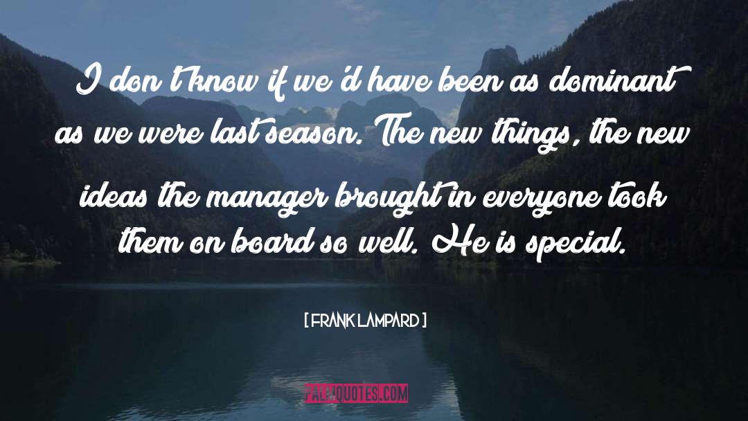 Board quotes by Frank Lampard