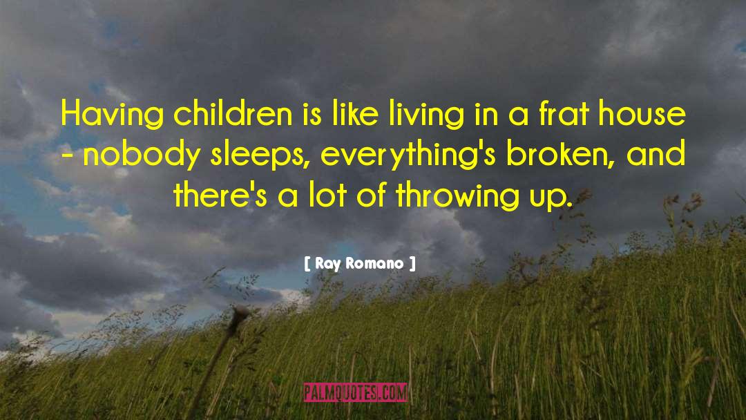 Boarding House quotes by Ray Romano