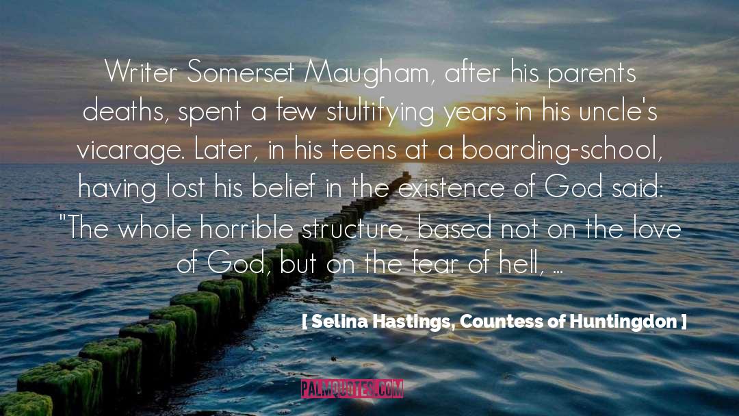 Boarding quotes by Selina Hastings, Countess Of Huntingdon