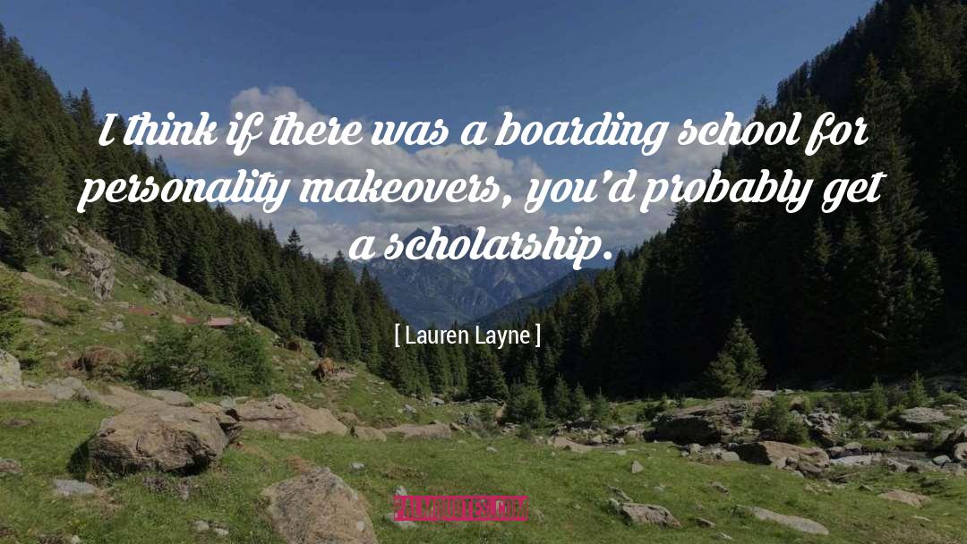 Boarding quotes by Lauren Layne