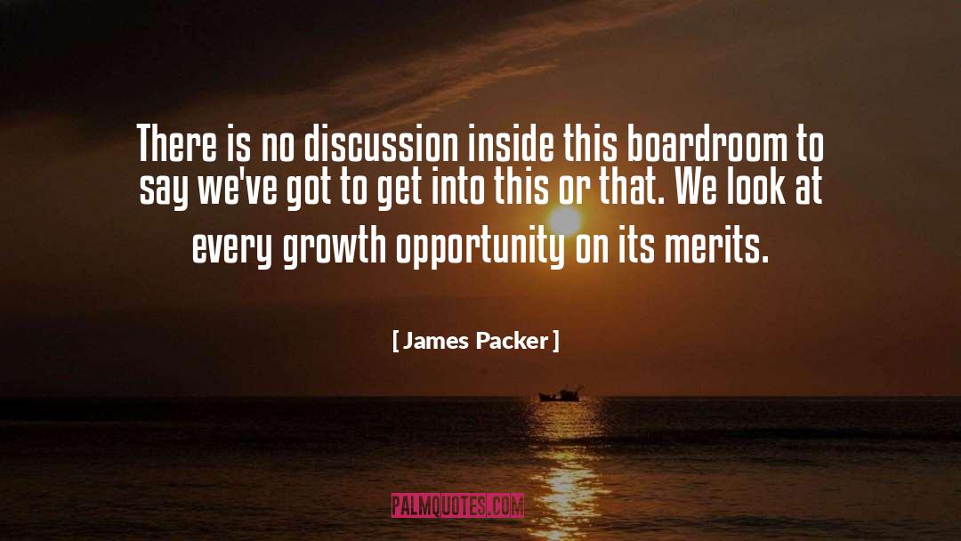 Boardroom quotes by James Packer