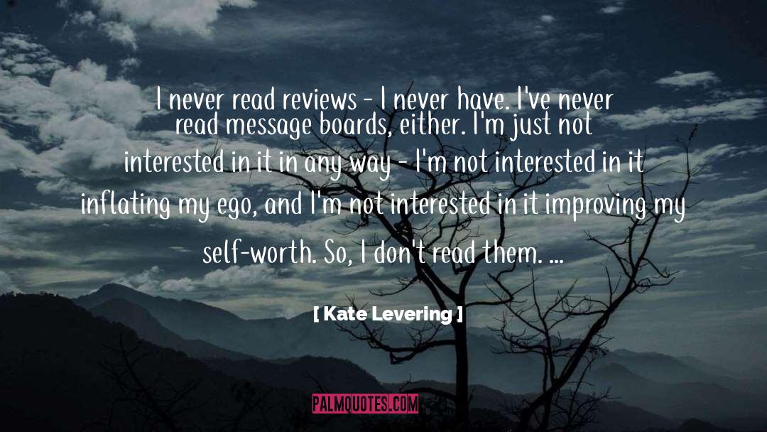 Boards quotes by Kate Levering