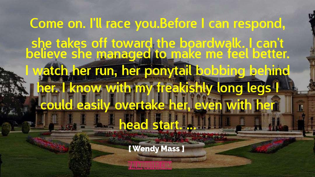 Boardwalk quotes by Wendy Mass