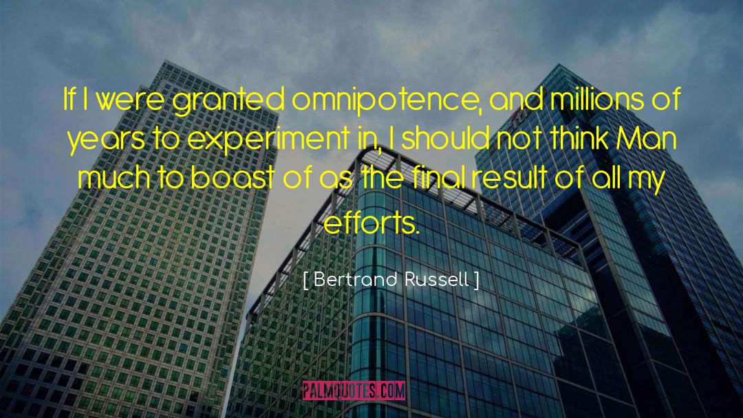 Boast quotes by Bertrand Russell