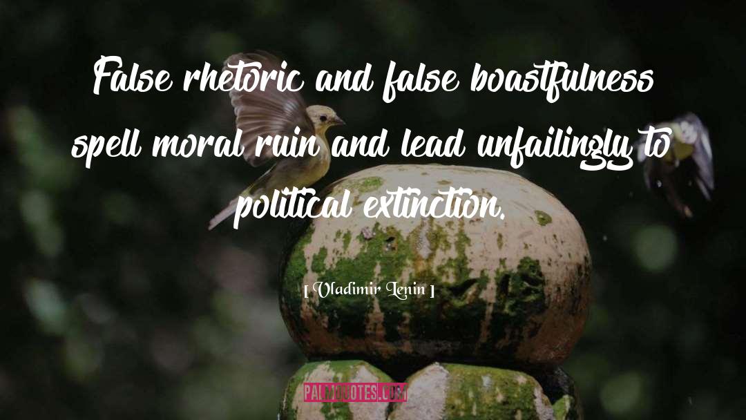 Boastfulness quotes by Vladimir Lenin