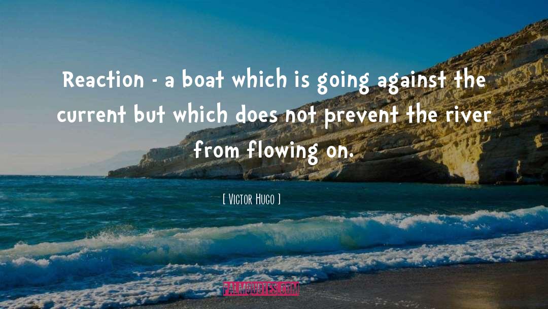 Boat quotes by Victor Hugo