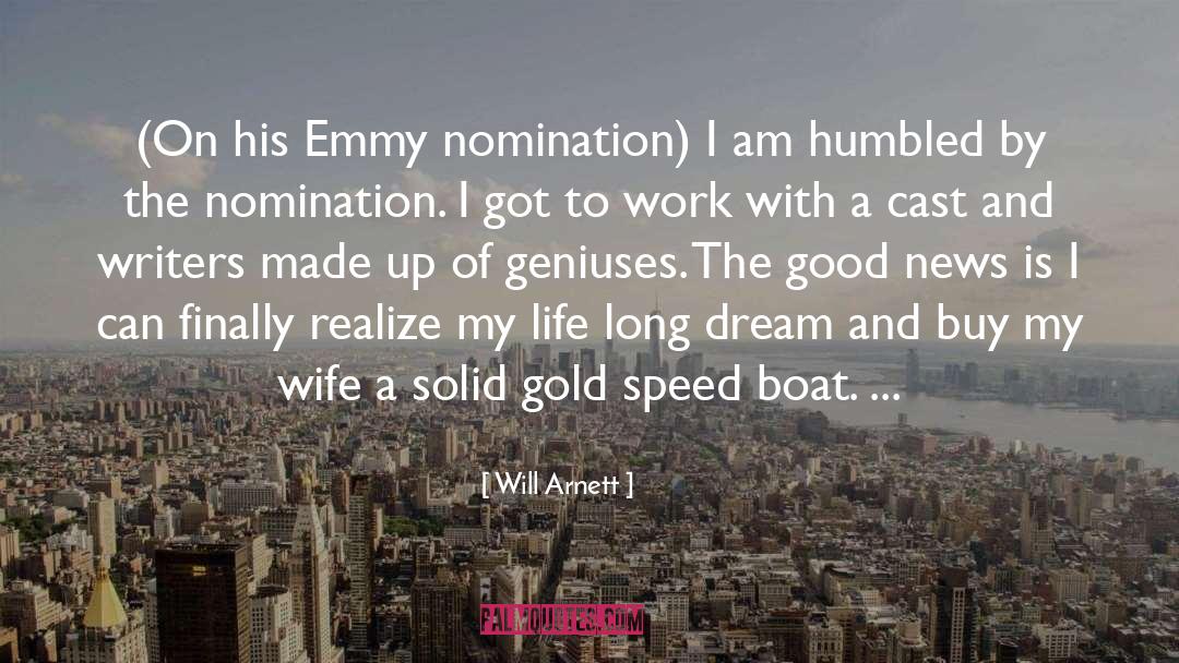 Boat quotes by Will Arnett