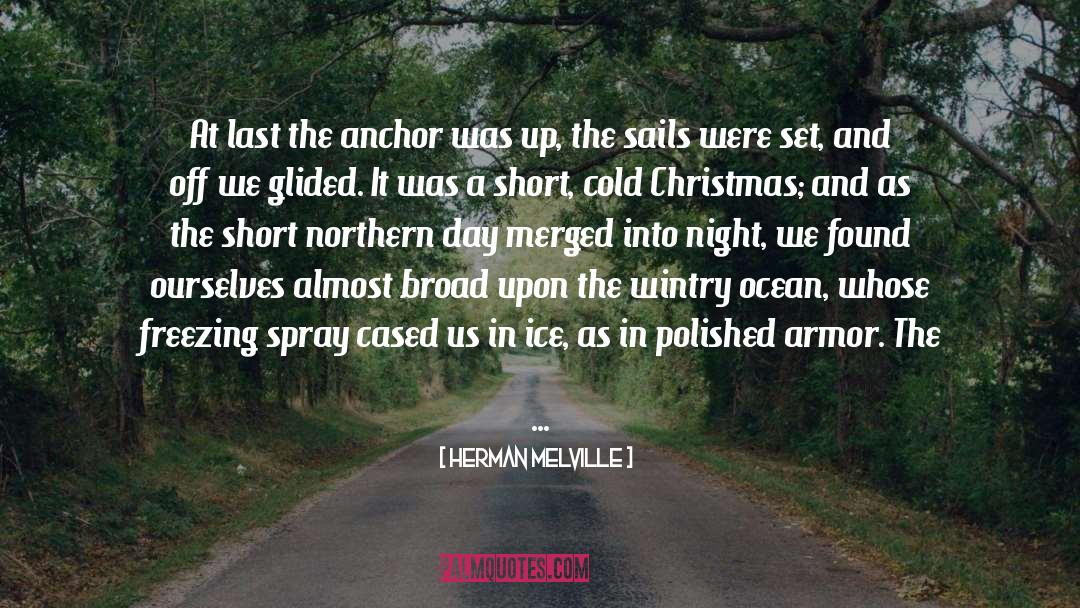 Boatk Christmas Short quotes by Herman Melville