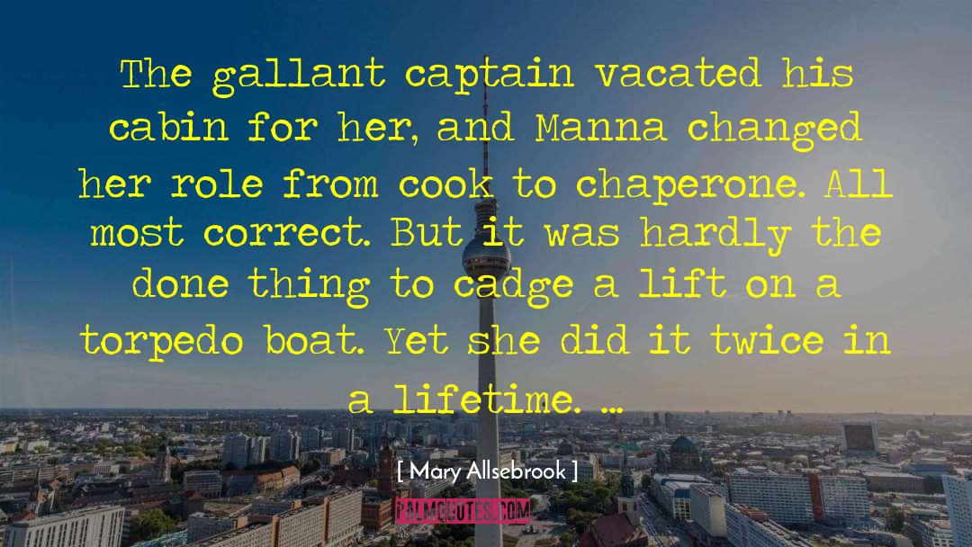 Boats And Sailing quotes by Mary Allsebrook