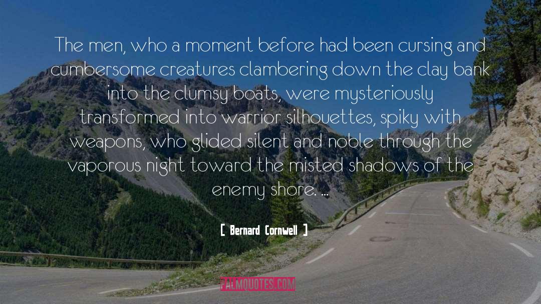 Boats quotes by Bernard Cornwell