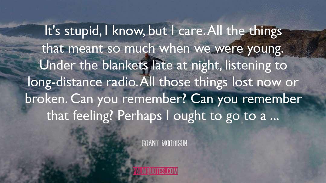 Bob Grant Radio quotes by Grant Morrison