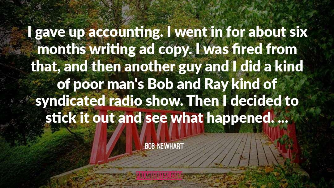 Bob Newhart quotes by Bob Newhart