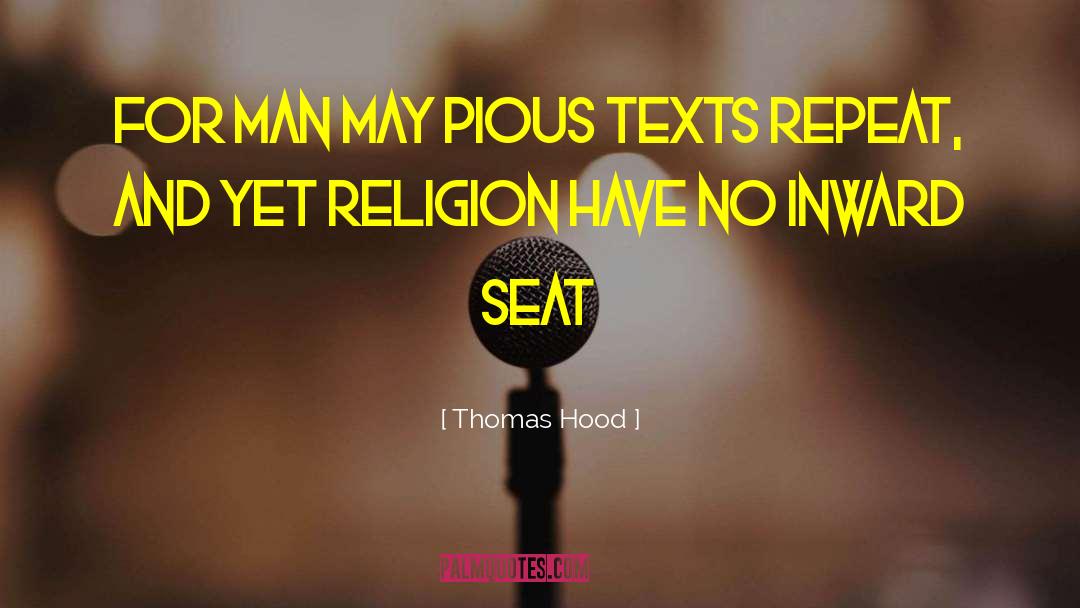 Bobber Seat quotes by Thomas Hood