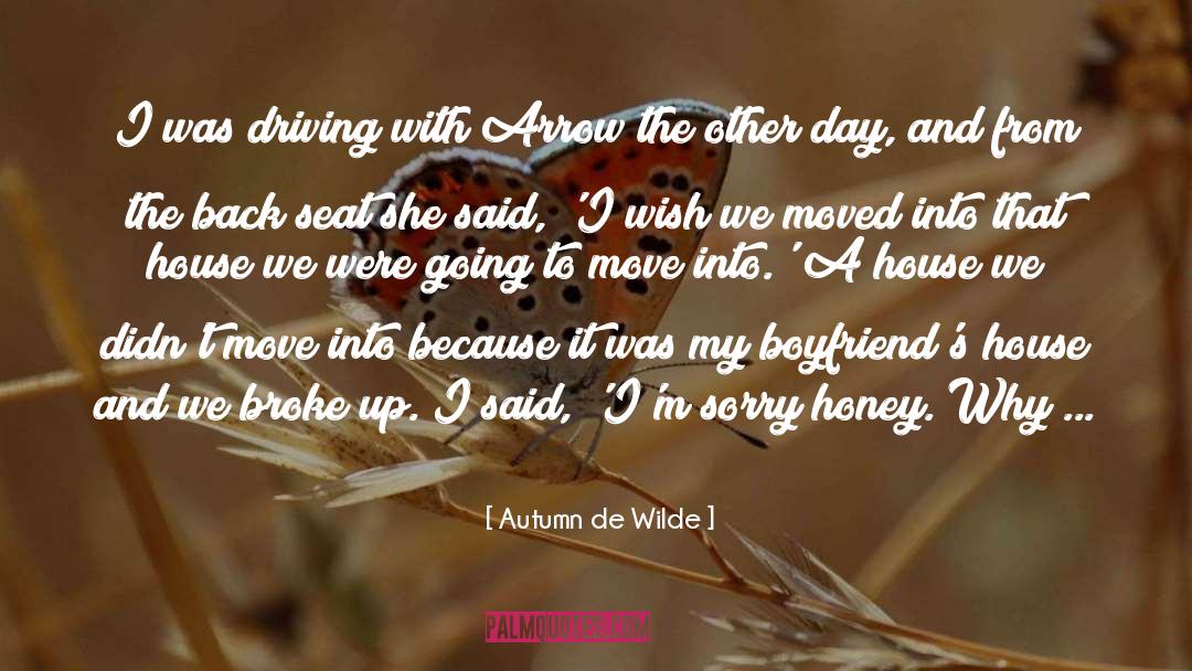 Bobber Seat quotes by Autumn De Wilde